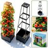 Tomato Planting Box44.8Inch Climbing Frame Self-Watering Ladder Bracket for Climbing Plants, Special for Courtyard and Balcony