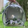 Bird Cage Leopard Gecko Backpack Parrot Carrier for Bird Lizard Guinea Pig Rabbit Forg Spiders Bearded Dragon Travel Reptile