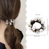 2pcs/set Pearl Elastic Hair Bands For Women Girls Ponytail Holder Rubber Scrunchies Hair Accessories Gifts