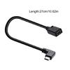 Smartphones Tablets Adapter Cable USB 5Pin Female to Type C Male Converter Line