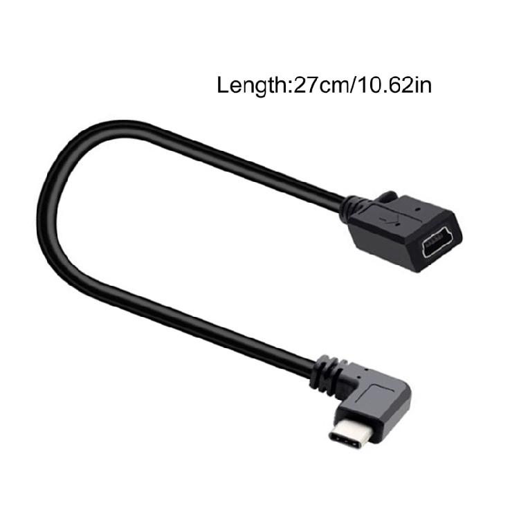 Smartphones Tablets Adapter Cable USB 5Pin Female to Type C Male Converter Line