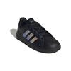 Adidas Neo Grand Court 2.0 Shock Absorbing Durable Low-Top Kids Skate Shoes Kids Skate Shoes Black HQ4482