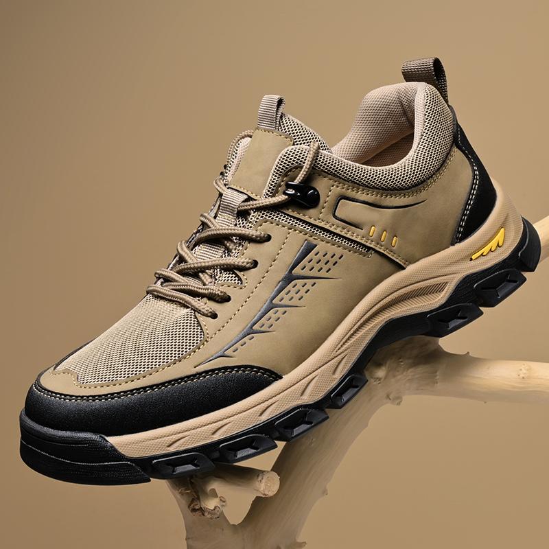 FashionHandmade Men Casual Shoes All-match Genuine Leather Male Walking Shoes Classic Mens Hiking Sneakers High Quality Outdoor Shoes