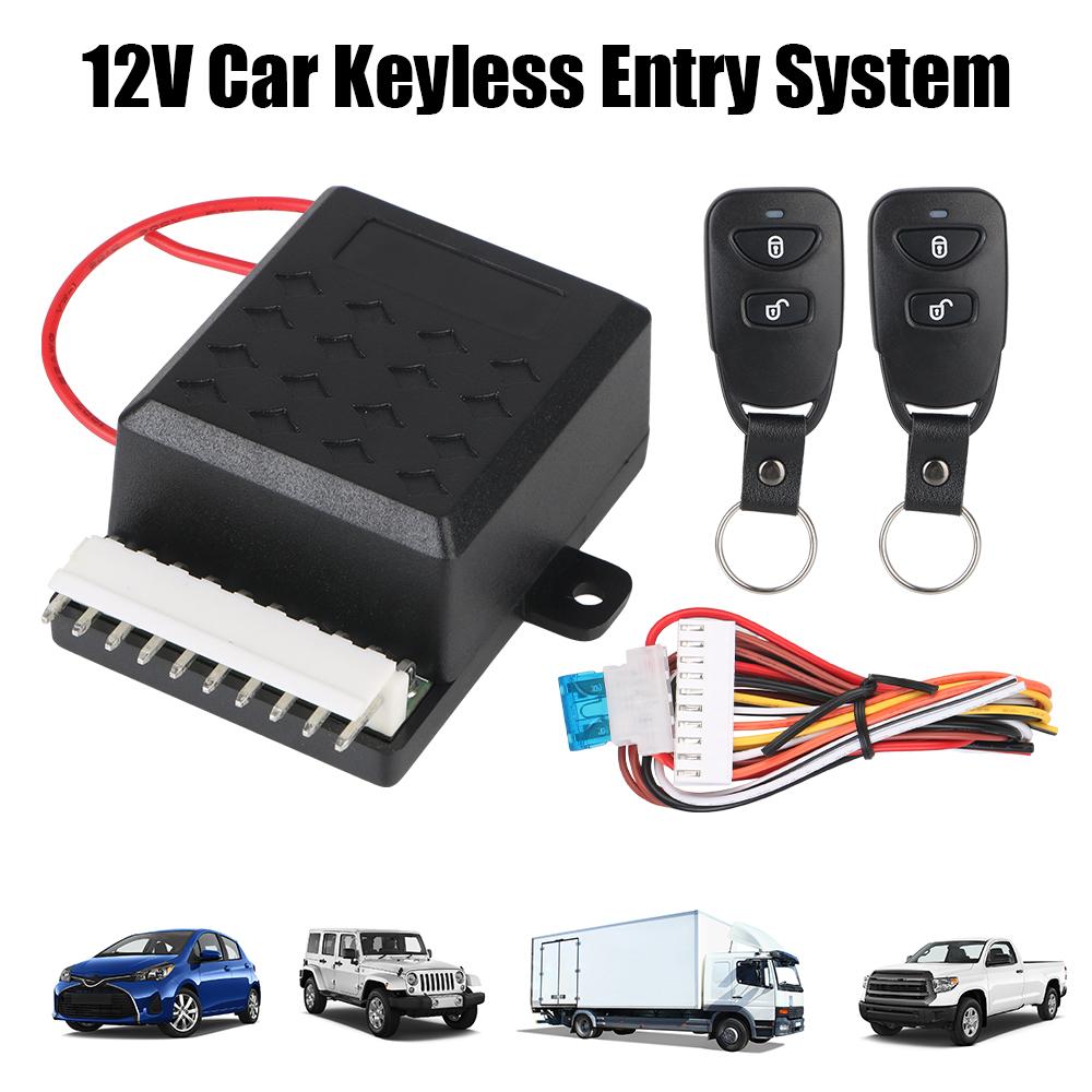 

Car Door Window Truck Master Lifter Central Locking Car Remote Central Door Lock Keyless System 12V Auto Remote Central Kit чёрный
