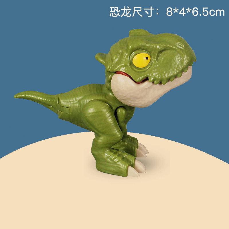 Finger Biting Dinosaur Toy Multi Joint Movable Jurassic Toys Dinosaur Tyrannosaur Finger Biting Dinosaur Model Toy Gift