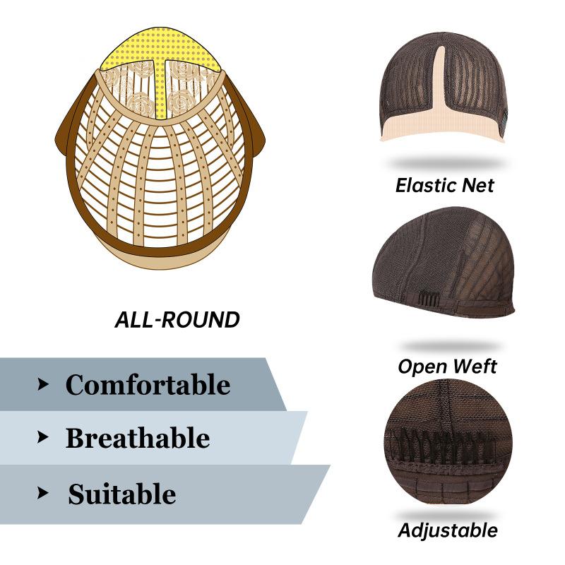 Blond hnědé vrstvené syntetické paruky pro ženy Dlouhé rovné paruky s melírem a ofinou Balayage Vlasy Tepelně odolné