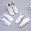 Moda noi pantofi de tip boutique pentru femei, pantofi sport casual, pantofi albi cu vârf rotund cu șireturi, mers și alergare în aer liber