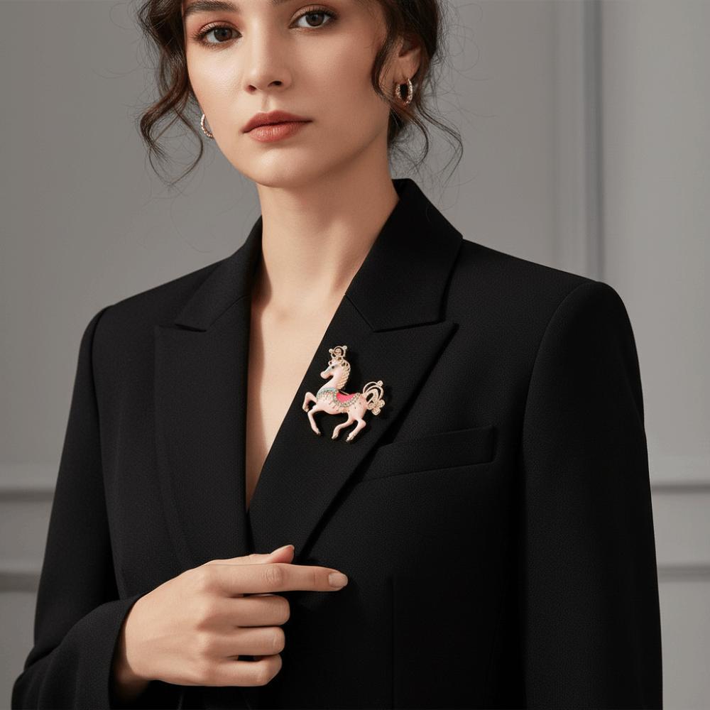 Classic Horse Brooches Lapel Pins Brooch Pins New Animal Lapel Pin Gift