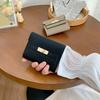 Women's Wallet Ins Women's Small Wallet Women's High-end, Small Folding Short Clutch Wallet