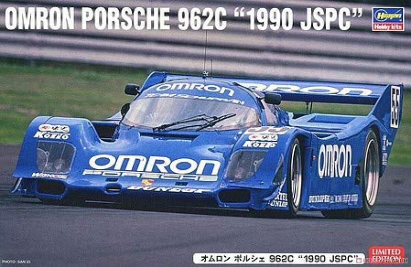Hasegawa Scale Omron Porsche 962C 1990 JSPC Plastic Model Kit 20461 1/24
