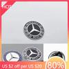 Autoaufkleber Auto Metall Flaches Haubenemblem Frontabzeichen Logo Aufkleber für Mercedes Benz W212 W213 W205 W177 W247 W176 CLS CLA CLK CLG