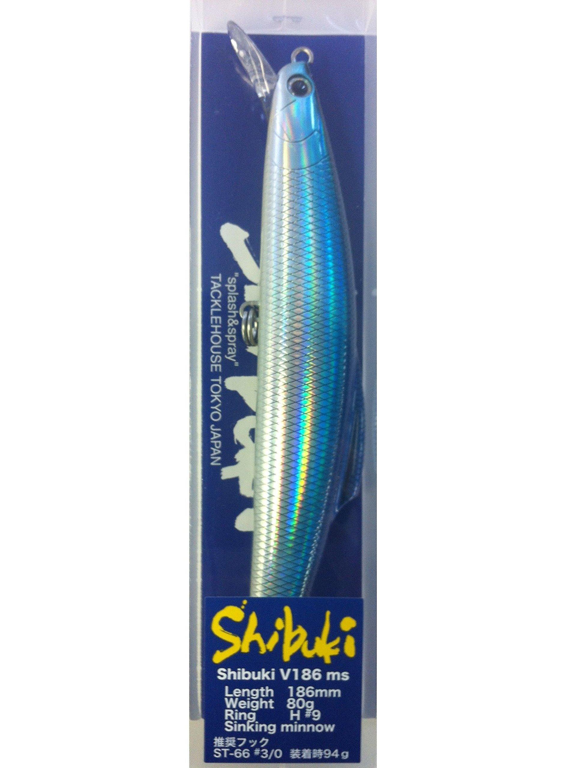 

Tacklehouse Minnow Shibuki ms 186mm 80g Flying Fish HG V186ms Lure #04