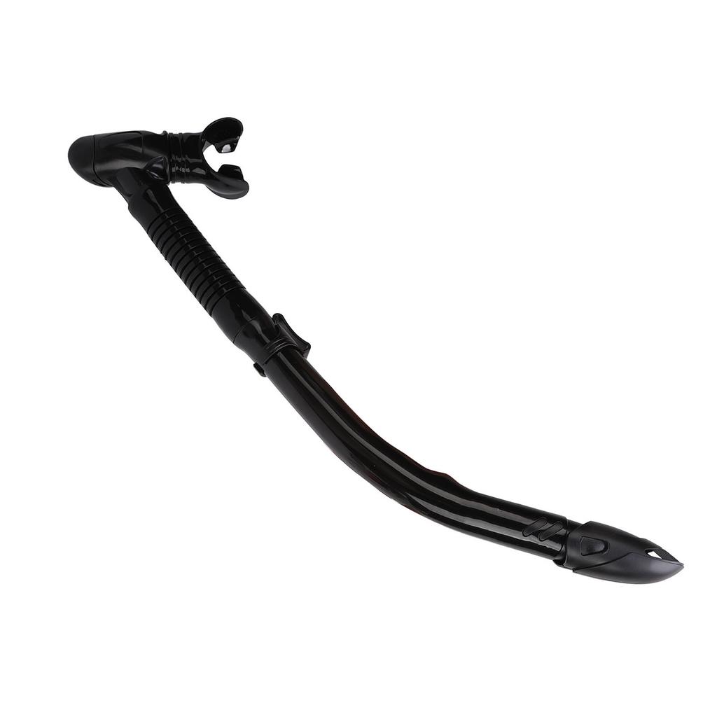 Scuba Diving Snorkel Silicone ABS Semi Dry Diving Breathing Tube Snorkel with Exhalation Valve for Snorkeling Swimming