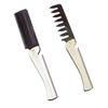 Professional Oil Head Comb Folding Hairdressing Hair Comb Corkscrew Wide Teeth Men Comb  Salon