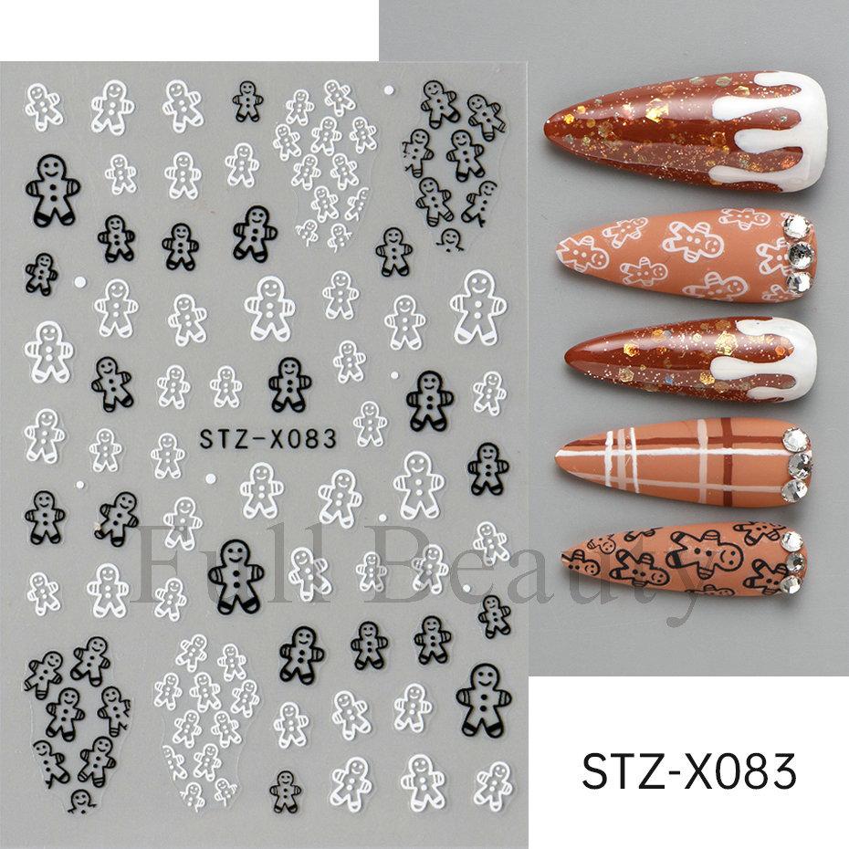 Nail Art Stickers Valentine's Day Romantic Mini Love Hollow Love French Love Adhesive Nail Stickers