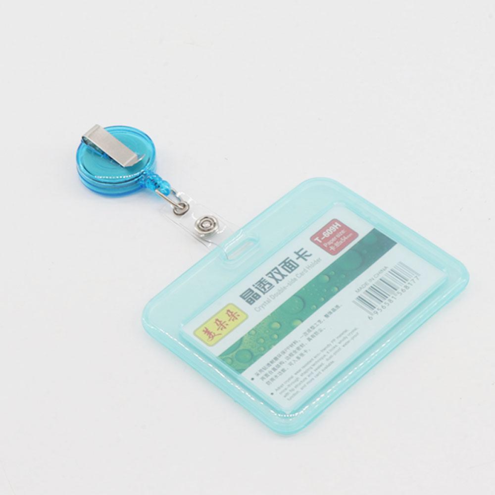 Storage Case Credit Cards Protector Transparent Card Cover Student Card Sleeves Bus Card Holder
