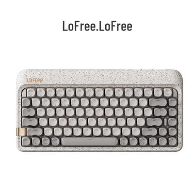 Lofree OE914 Terrazzo Tri-Mode 84-Key Hot-Swappable Mechanical Keyboard