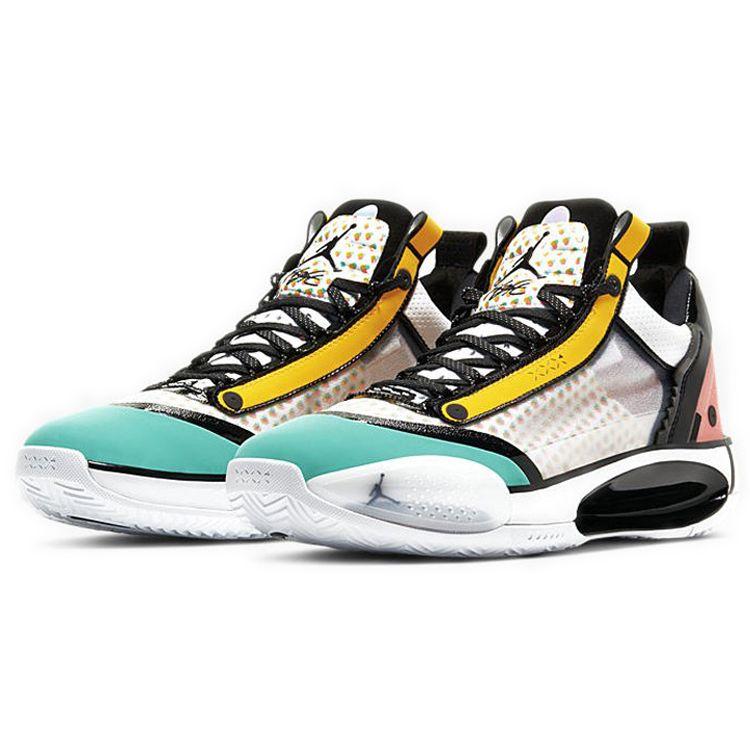 Guo Ailun X Air Jordan 34 Low Pop Art Men Sneakers Multi-Color CZ7748-100