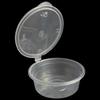 Disposable Round Sauce Cups with Lids
