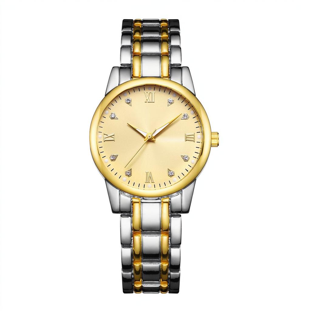 Modern Women Quartz Watch For ORUSS Simple Steel Band Waterproof Luminous Pointer Fashion Elegant Office Casual Wrist Clock
