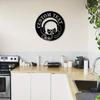 Trendy Custom Metal Headset Wall Art Family Name Sign Flexible Mount Outdoor Holiday Gift Battery Free