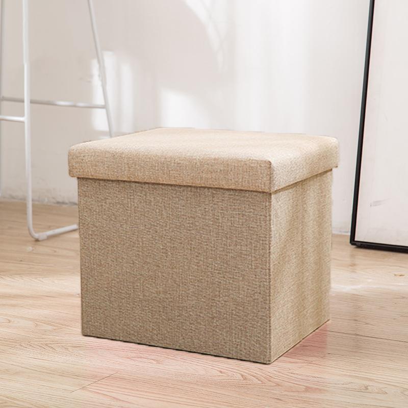 

1 шт. складной тканевый табурет для хранения, многофункциональный ящик для хранения домашней жизни, табурет для обуви, органайзер для хранения игрушек, домашняя организация