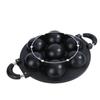 Anti-scald Handle 7-Hole Cake Cooking Pan Aluminum Cake Ball Plate Takoyaki Maker  Breakfast