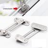 1Pc Stainless Steel Window Hook Latches Adjustable Window Protection Support Practical Casement Blocking Lock Protector Hardware