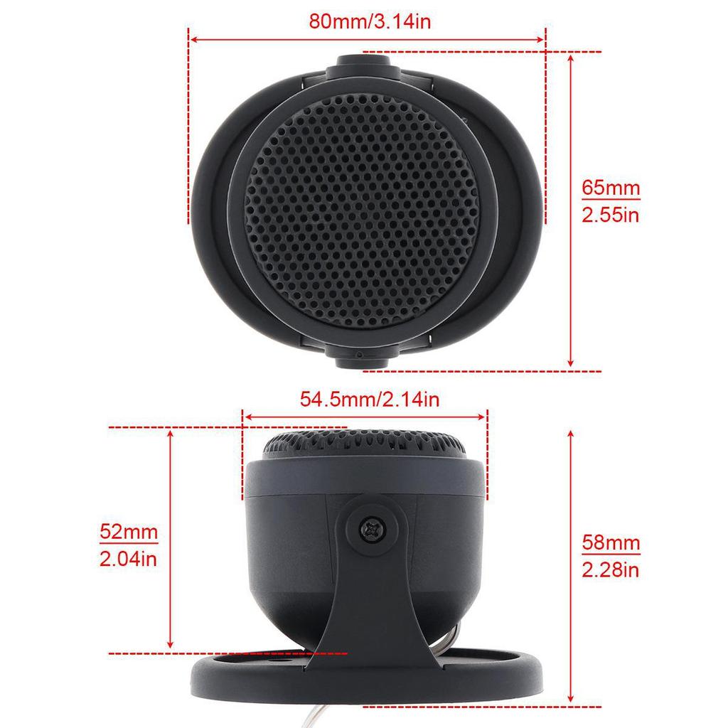 Compact Car Audio Tweeter for Sound Amplification and Upgrade