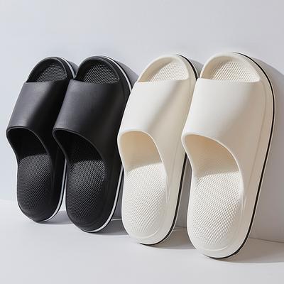 Women Summer Outdoor Slippers Sandals EVA Shoes Beach Slides Flip Flops Thick Soled Bathroom Shoes