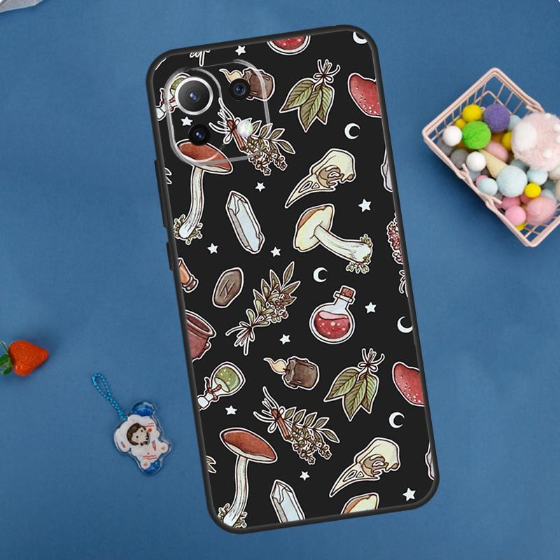 Mushroom Forest Case For Xiaomi 14 13 15 Ultra 11T 12T 13T 14T Pro POCO X7 Pro X3 X5 F5 F6 M6 X6 Pro Cover