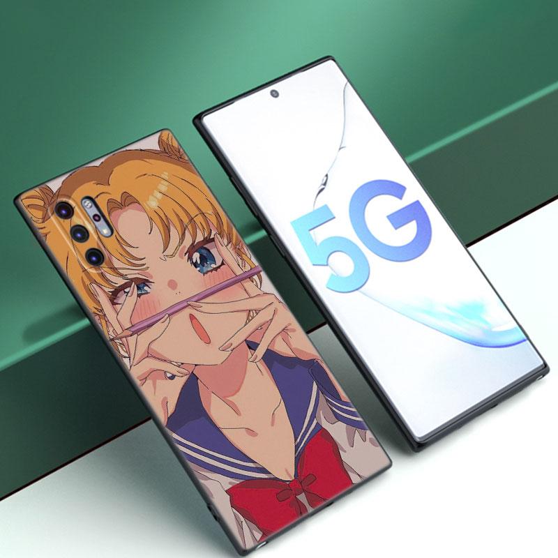 Anime Sailor Moon Telefon Fall Für Samsung M30 M31 S Hinweis 10 Lite 20 M04 M13 M32 M14 M23 M33 M34 M42 m52 M53 M54 M11 M12 M21 M22