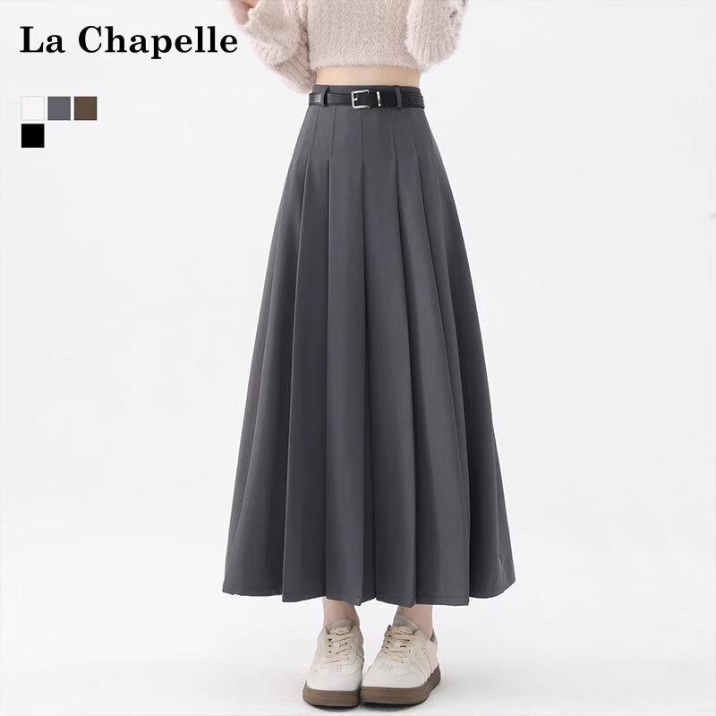 

La Chapelle Women s Pleated Suit Midi Skirt XL
