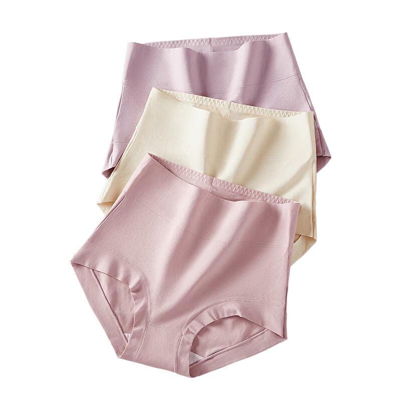 Yiershuang Women's High-Waist Xinjiang Cotton Briefs