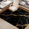 1PC Marble texture printed Carpet Rug for Living Room Bedroom Home Sofa Decoration,Non-slip Floor Mat Floor mat