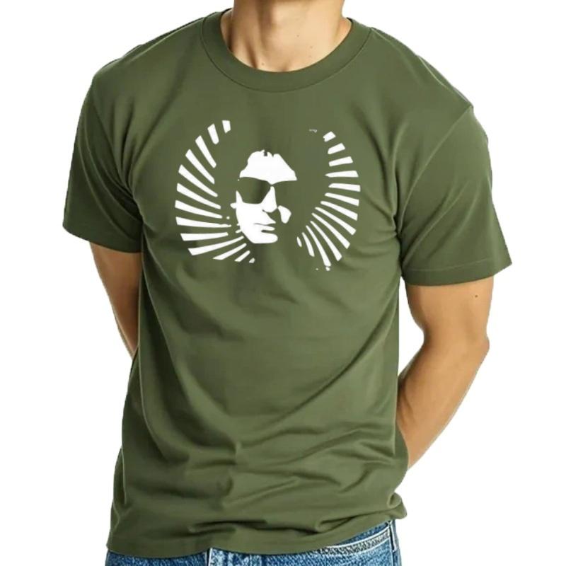 Soda Stereo Gustavo Cerati Black T Shirt Rock En Espanol Playera Negra TL