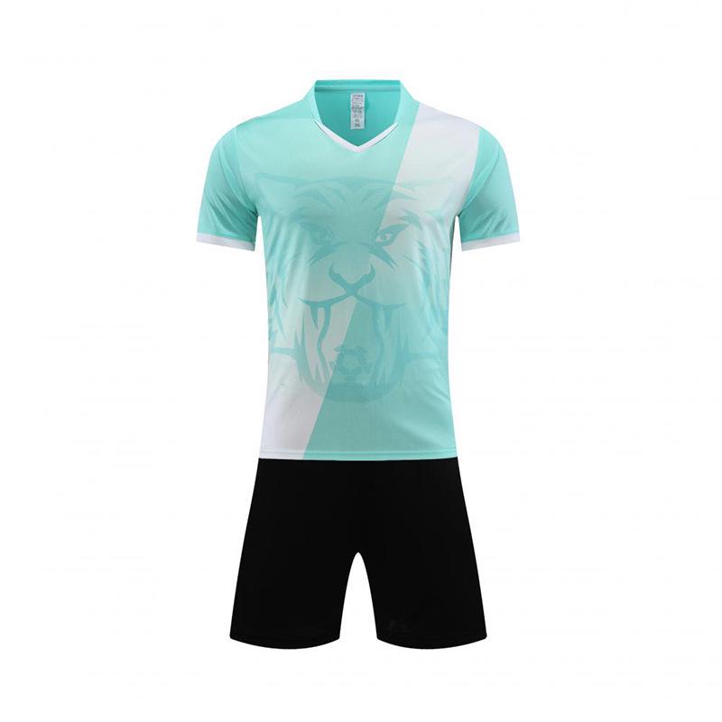 Girls' School Football Team Uniform Set - Short Sleeve Jersey & Shorts for Training