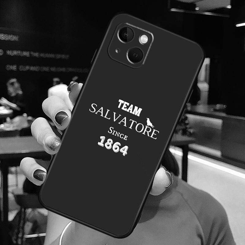 The Vampire Diaries Phone Case For iPhone 16 Pro Max 15 13 12 11 14 Pro Max Plus 12 13 Mini XR 16e Funda Cover