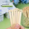 Colorful Wooden Popsicle Sticks for DIY Crafts, Children's House Models, and Architectural Materials.