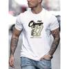 European Sizes Mens TShirt Comfortable Crew Neck Casual Cotton ShortSleeves Soft Breathable Top Menswear Tshirt Summer Spring Streetwear