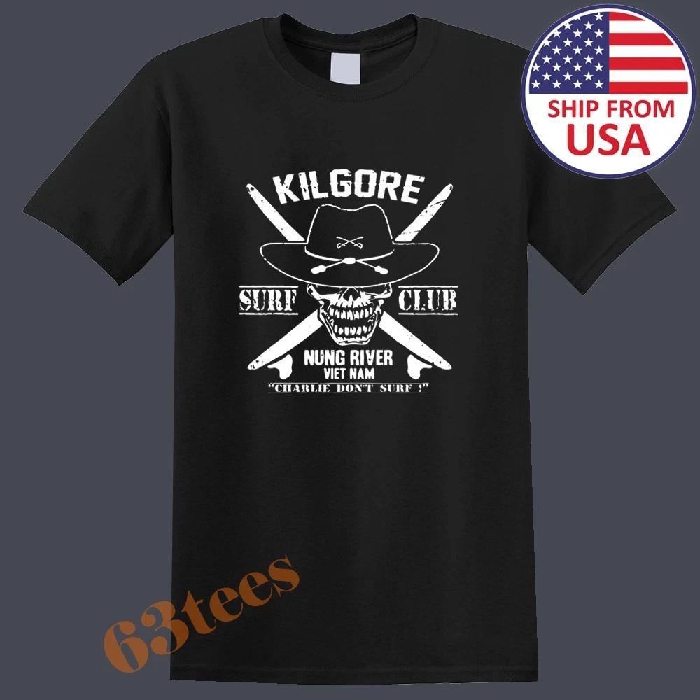 

Kilgore Surf Club Apocalypse Now Movie Men s T-Shirt Women s Tee Top Unisex Black Size S to 5XL 4XL