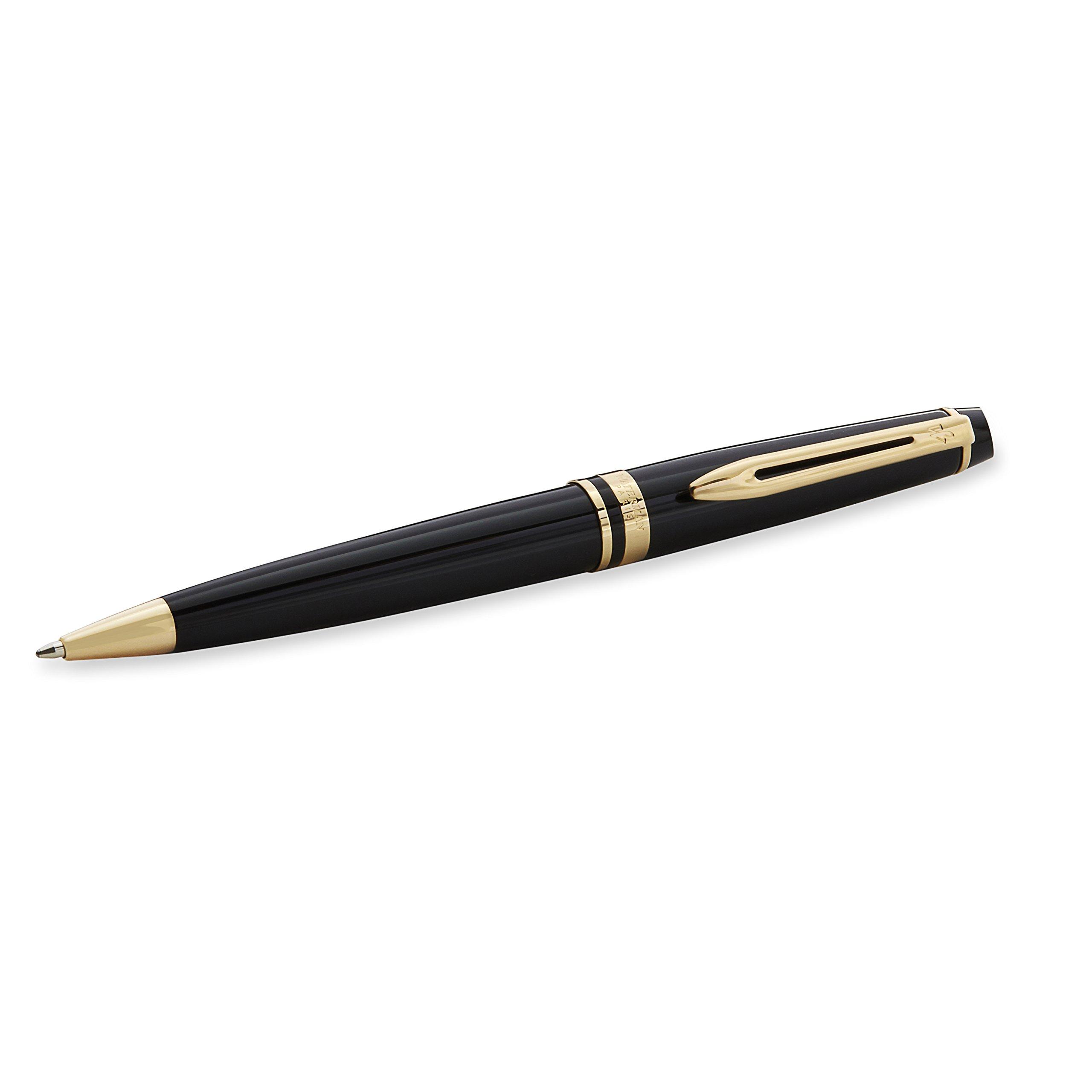 

Waterman Ballpoint Pen Expert Essential Black GT S2243312 Official Import Oil-Based