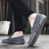 Men Moccasin Loafers slip on Casual Genuine Leather Driving Shoes outdoor Boat Shoes cow suede leather Moccasins For Man 896