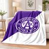 Austria Wien FC Printed Flannel Blanket Warm Comfort Bed Throw For Indoor Home Decoration