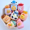 8Pcs New Mini Cute Cartoon Animal Beverage Cup Series Flat Back Resin Scrapbooking DIY Jewelry Craft Decoration Accessorie