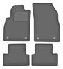 Veloursgraphit-Autofußmatten für: Opel Astra J Schrägheck, Limousine, Kombi, Sports Tourer (2009-2015)