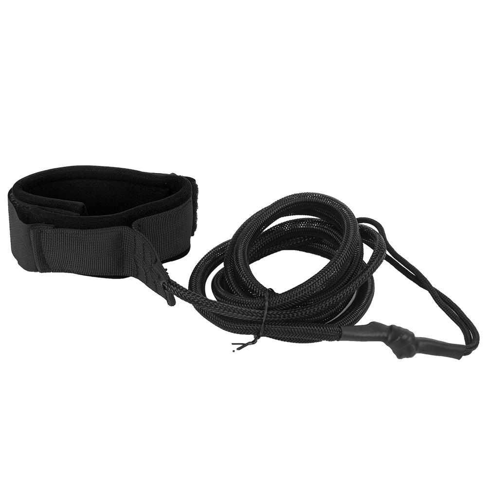 Surfing Kayak Leash Rope Boat Safety Paddle Hand Rope for Surfboard Surfing AccessoriesBlack