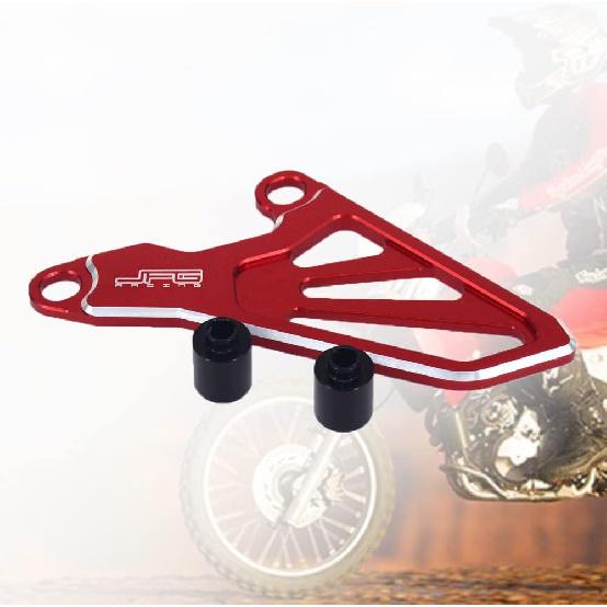 Rear Brake Disc Guard+Front Sprocket Cover Guard Protector CNC for CR250R 2002-2007 / CRF250R 2004-2009 / CRF250X 2004-2017