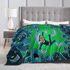 Dannys Phantoms Merch Blankets Soft Flannel Throw Blanket Comfortable Quilt