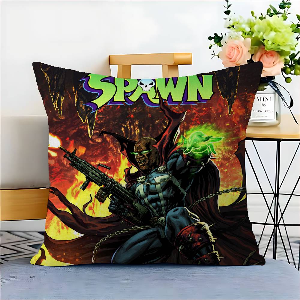 Supernatural Horror Film S-Spawn Cushion Cover Pillow Cover Decor Pillowcase Printed Cushion Case For Couch
